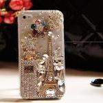 Perfume Bottles With Eiffel Tower Cover Cell Phone..