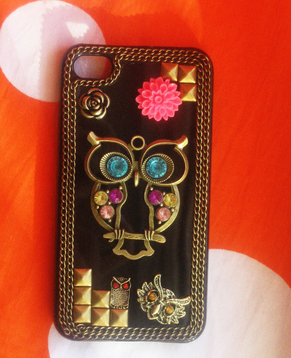 Owl Hard Fitted Case For Iphone 4 & Iphone 4s---o10